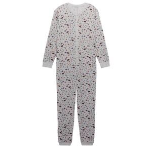 Savage X Fenty Men Open Back Onesie Loungewear Sleepwear - Medium - Multi Color